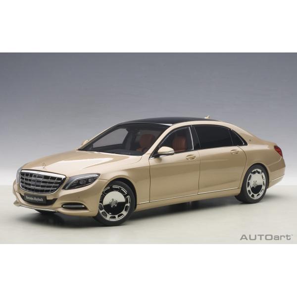 1:18 Mercedes-Maybach S-Klasse S600 (SWB) (Champagne Gold) - AUTOART - 76294