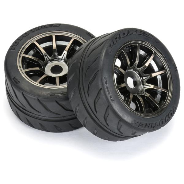 Pro-Line kolo 2.9", pneu Toyo Proxes R888R S3 F/R 53/100 Belted, disk 17mm Spectre (2) (obrázek 3)