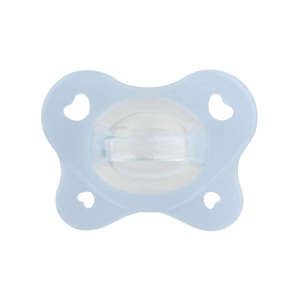 CHICCO Dudlík PhysioForma® Dual Soft modrý 0-2m, 1 ks