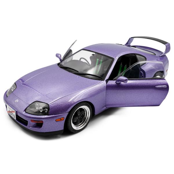 1:18 TOYOTA SUPRA MK4 (A80) SOLIDO WORKS PURPLE