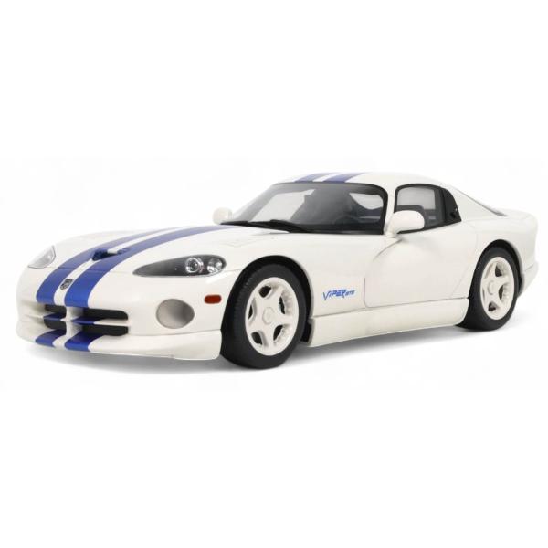 1:18 DODGE VIPER GTS BÍLÁ 1996 - GT SPIRIT - GT94