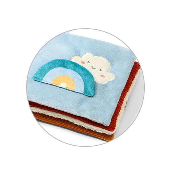 BABYONO Knížka senzorická Nature 0m+ (obrázek 3)