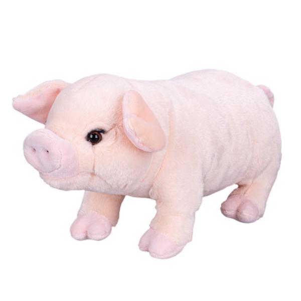 Maiale domestico peluche 25cm in piedi