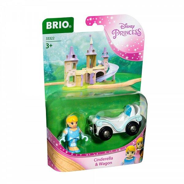 Brio Disney Princess Popelka a vagónek