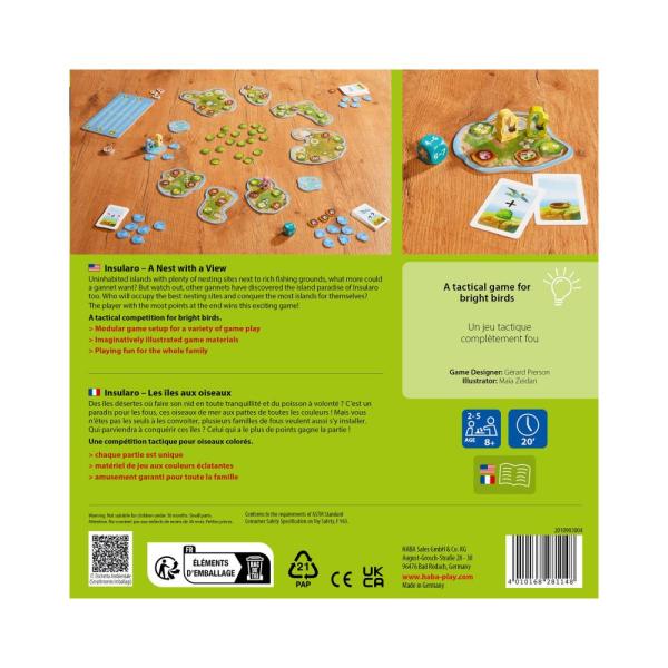 Haba Společenská hra pro děti Insularo Hnízdo s výhledem