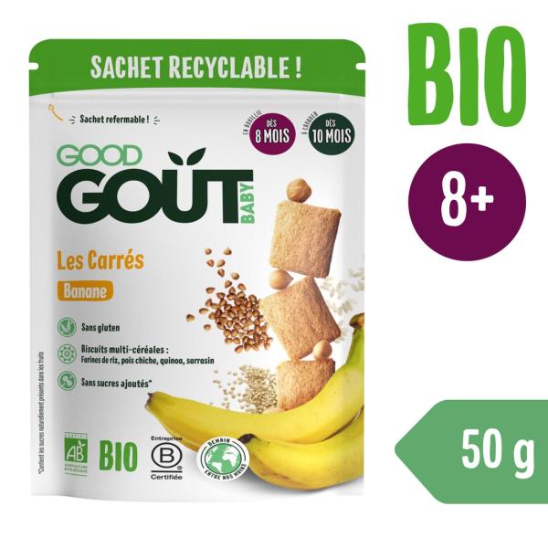 Good Gout BIO Banánové polštářky (50 g)