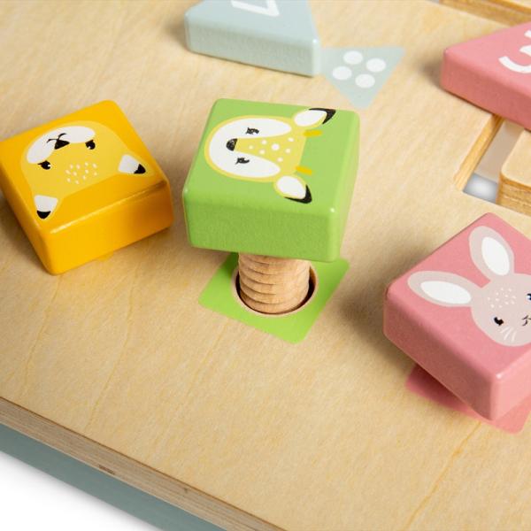 Bigjigs Toys Pracovní stůl se zatloukačkou (obrázek 3)