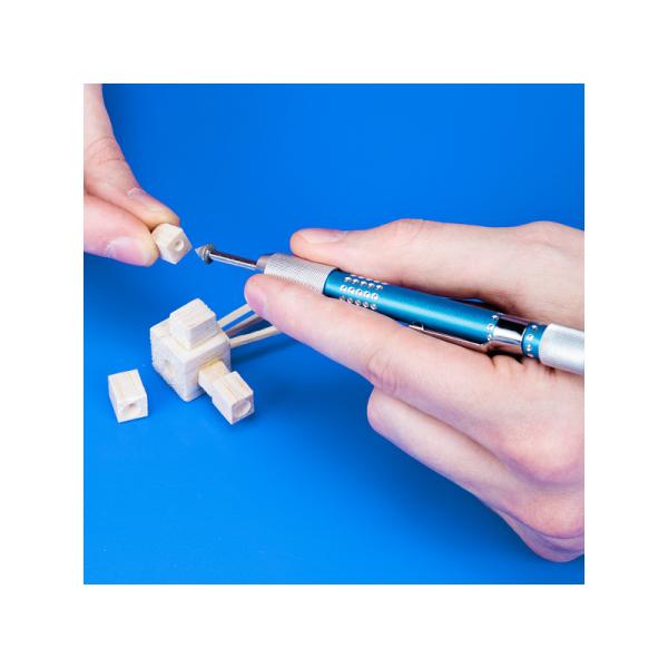 Modelcraft diamantové jehlové pilníky a rukojeť (sada 4ks) (obrázek 3)