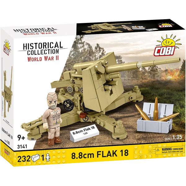 Cobi Protiletadlové dělo 8.8 cm Flak 18 (DAK), 1:35