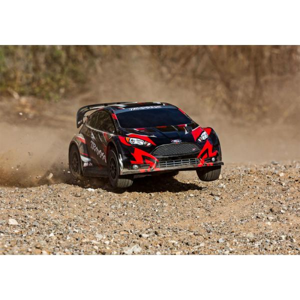 Traxxas Ford Fiesta 1:10 BL-2s 4WD RTR červená (obrázek 4)