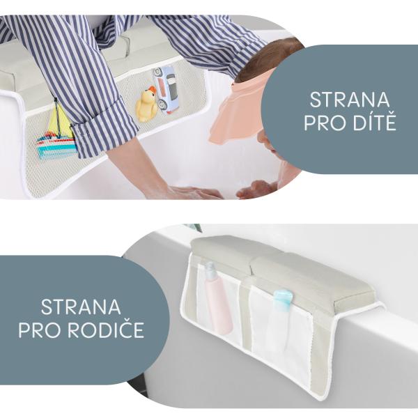 Podložka pod lokty na okraj vany, Grey (obrázek 4)