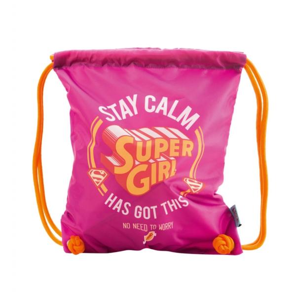 Taška Supergirl - ZŮSTAŇ KLIDNÁ