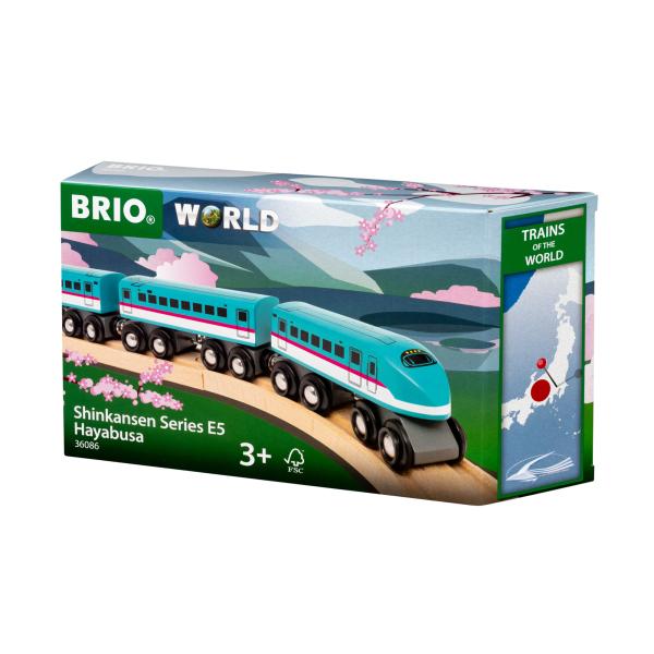 Brio Edice Světové vlaky - Schinkansen Hayabusa E5 (obrázek 8)