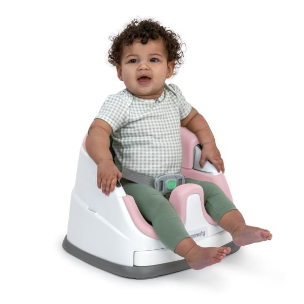 INGENUITY Podsedák na židli 2v1 Baby Base™ Peony 6m+ do 22kg (obrázek 3)