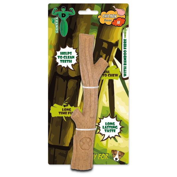 Hračka Mr. Dental žvýkací bambone palička kuřecí M