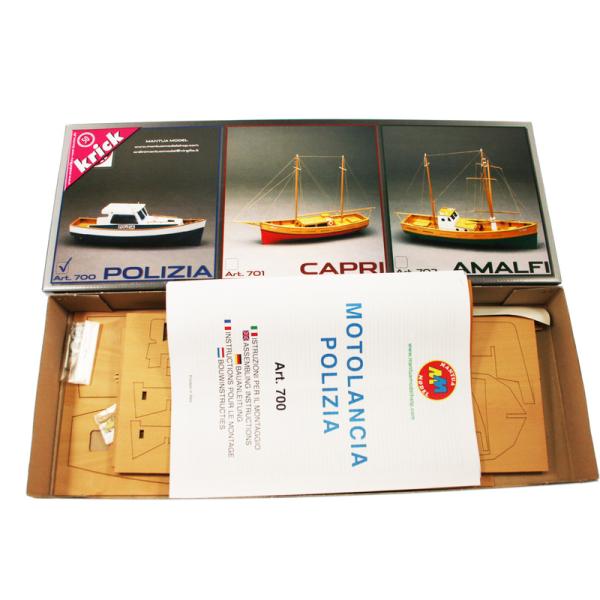 Mantua Model Policejní člun 1:35 kit (obrázek 5)