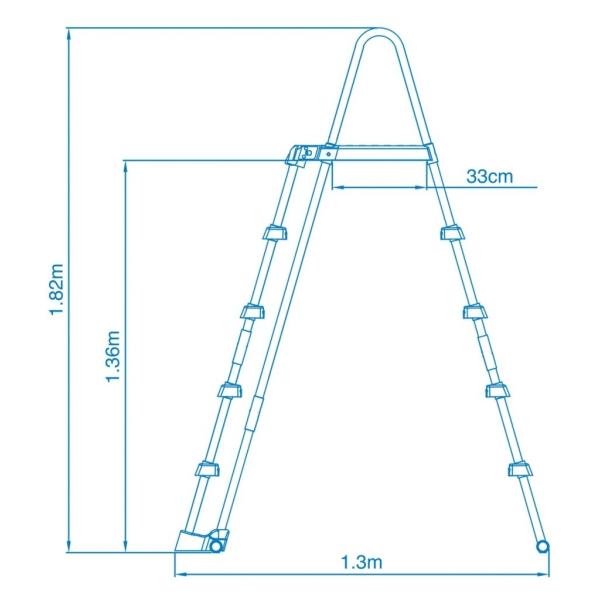Intex 28077 Žebřík do bazénu De Luxe (obrázek 4)