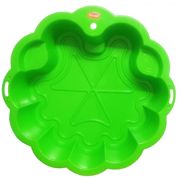 DOLONI Detské pieskovisko kvet - zelená