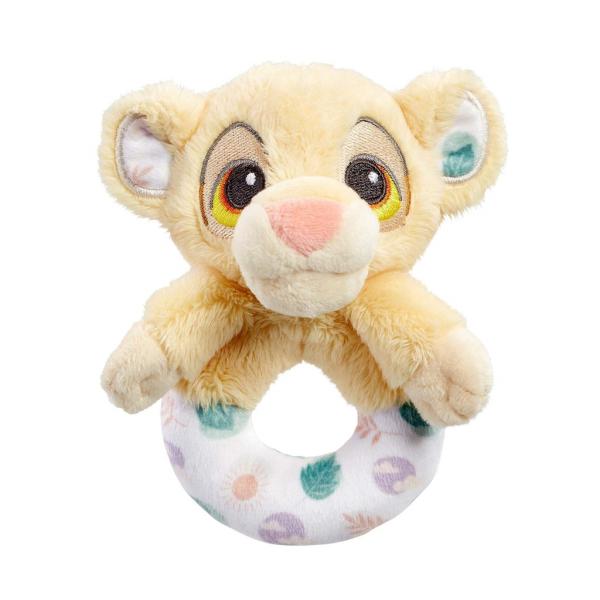 Rainbow Designs Re Leone Ufficiale Disney - Morbido Giocattolo Di Peluche Simba, Perfetto Per Mani Piccole, Sonaglio Delicato Per Bambini Da 0 A 6 Mesi-image
