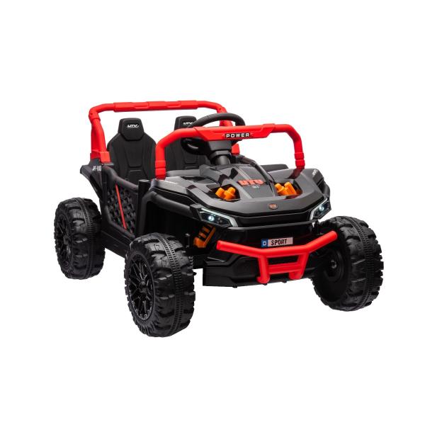 Elektrické autíčko UTV Small 12V, černé, Pohon zadních kol, 12V baterie (obrázek 9)
