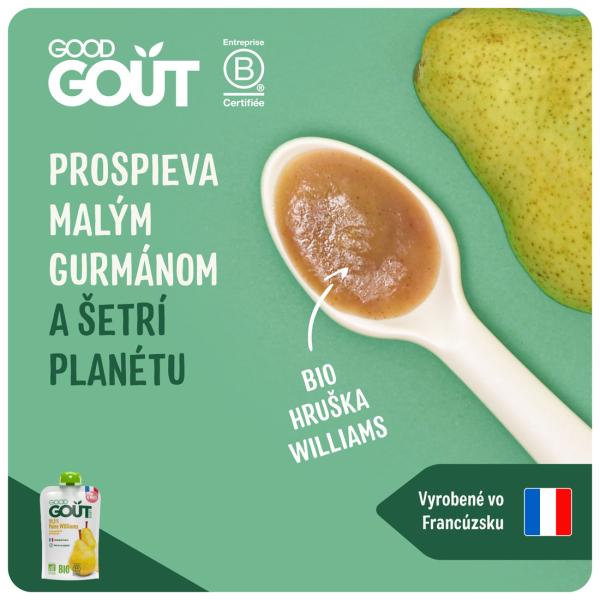 Good Gout BIO Hruška Williams (120 g) (obrázek 3)