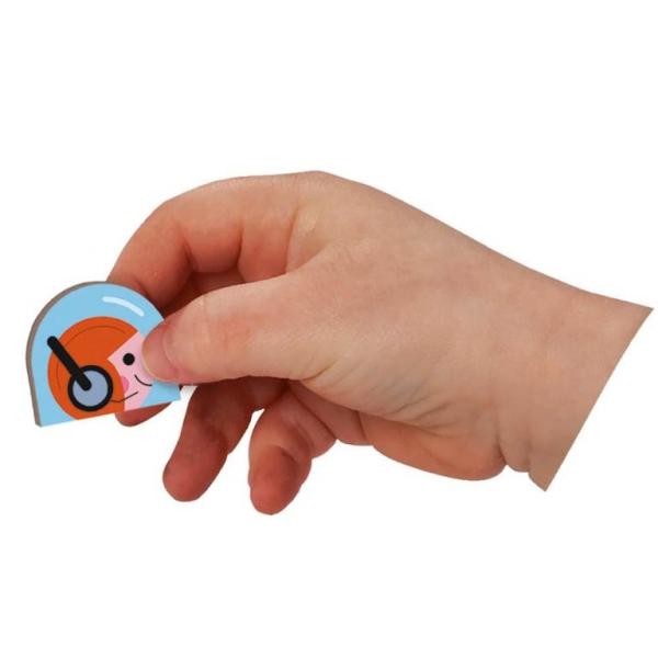 Janod Magnetibook Dopravní prostředky Magnetická kniha pro děti (obrázek 4)