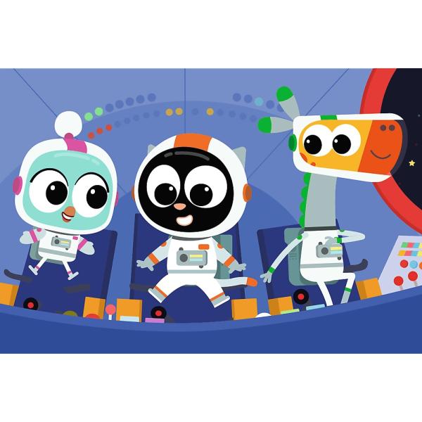 Trefl Puzzle Čím dnes budem?: Seznamte se s Mourkem 60 dílků