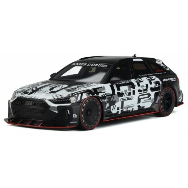 1:18 AUDI - A6 RS6 AVANT QUATTRO SW ROGER DUBUIS BODY KIT 2020 Černá Bílá