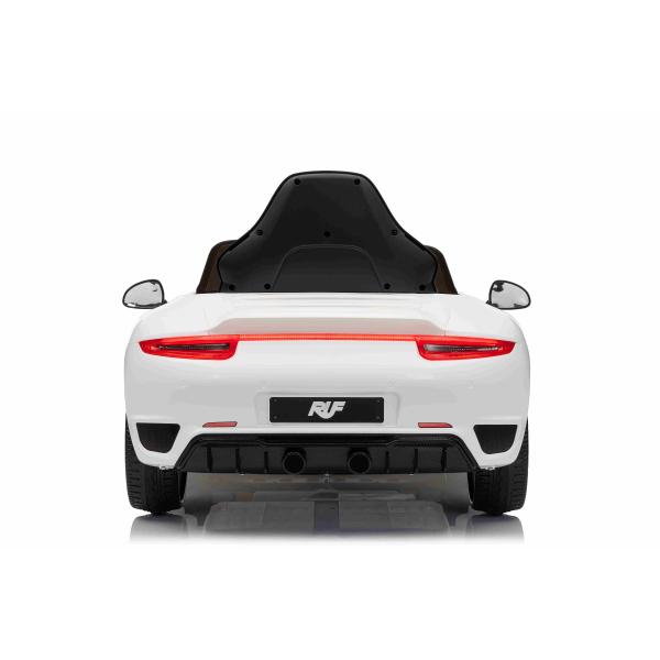 Elektrické autíčko RUF GT 12V, bílé, Otevírací dveře, 2.4 GHz dálkové ovládání, LED sve (obrázek 7)