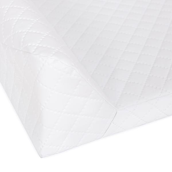 CEBA Podložka přebalovací 2-hranná s pevnou deskou (50x70) Comfort Caro Bílá (obrázek 3)