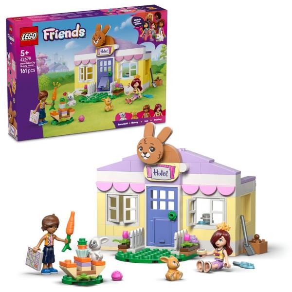 LEGO® Friends 42679 Hotel para conejitos en la ciudad de Heartlake
