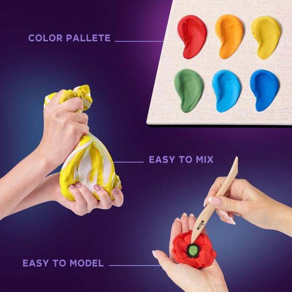 OKTO modelovací set v dreveném rámu 21 x 21 cm Sloboda