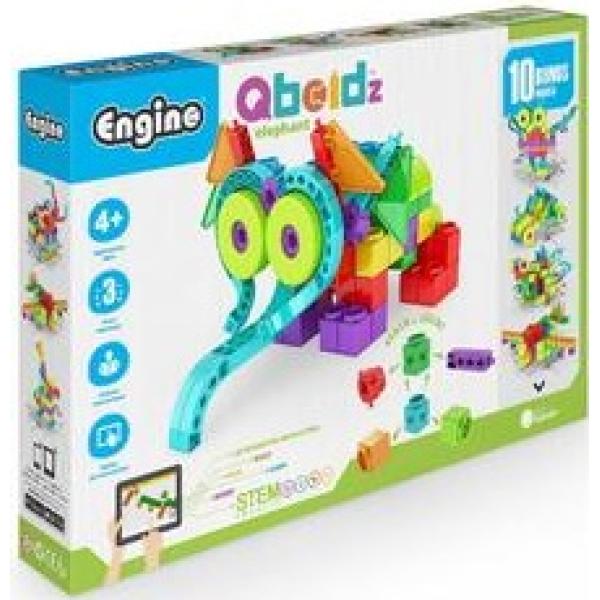 Engino QBOIDZ slon s 10 bonusovými modely
