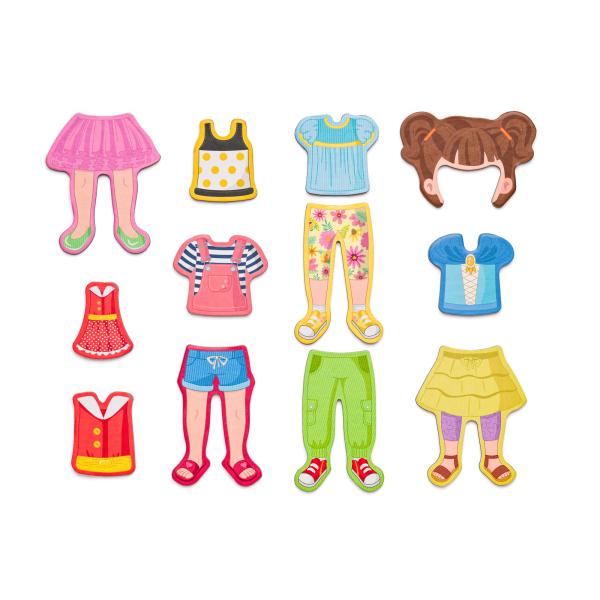 Woody Krabička s magnetickými tvary – Módní salón