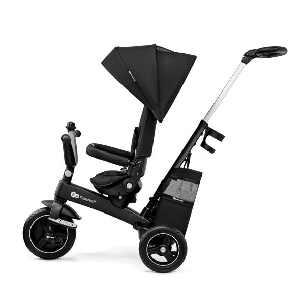 KINDERKRAFT SELECT Tříkolka Easytwist Black, Premium (obrázek 5)