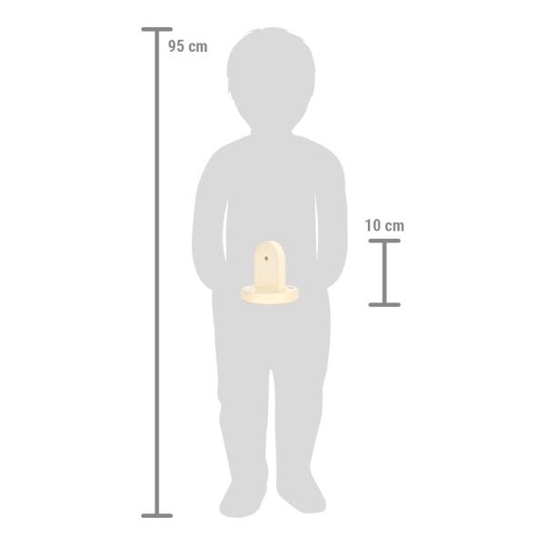 Malá noha Držák žebříků na zeď 4 ks Dobrodružství