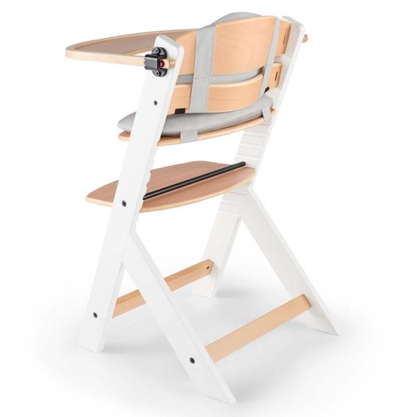 KINDERKRAFT Židle jídelní Enock s vložkou White (obrázek 5)