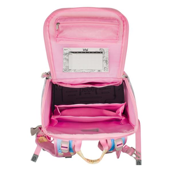 BAAGL Školní aktovka Zippy Plus Rainbow Unicorn