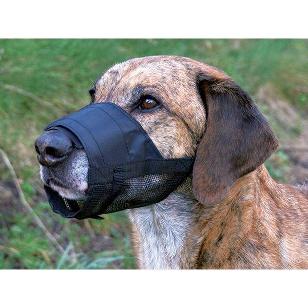 Náhubek Trixie se síťkou černý XL (obrázek 3)