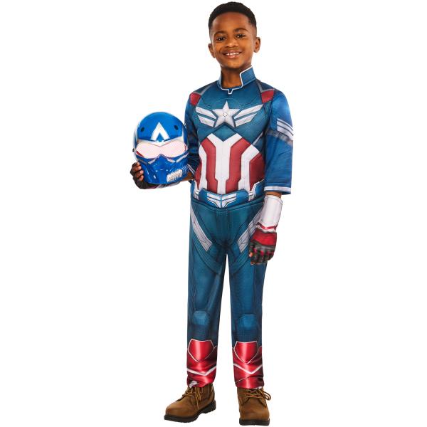 AVENGERS Kapitán Amerika dětský kostým velikost S(122-128cm) (obrázek 6)