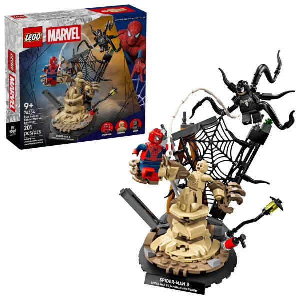 LEGO® Marvel 76334 Epický souboj: Spider-Man vs. Sandman