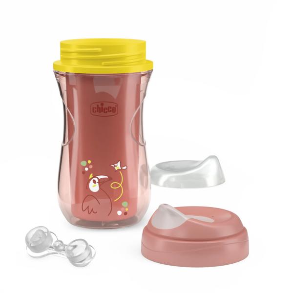 Chicco Hrnek Active s tvrdým náustkem pink, 14m+ (obrázek 4)