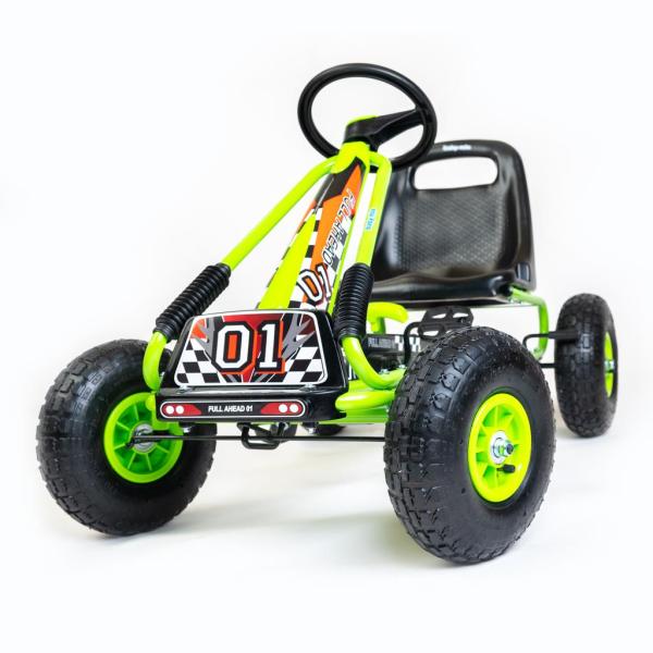 Dětská šlapací motokára Go-kart Baby Mix Razor modrá (obrázek 10)