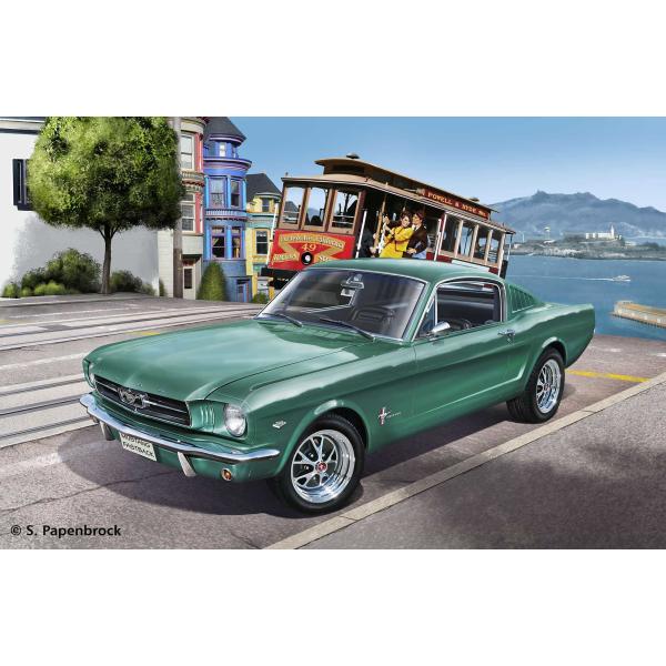 ModelSet auto 67065 - 1965 Ford Mustang 2+2 Fastback (1:24) (obrázek 5)