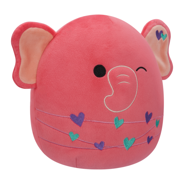 SQUISHMALLOWS Růžový slon - Kyla, 13 cm (obrázek 6)