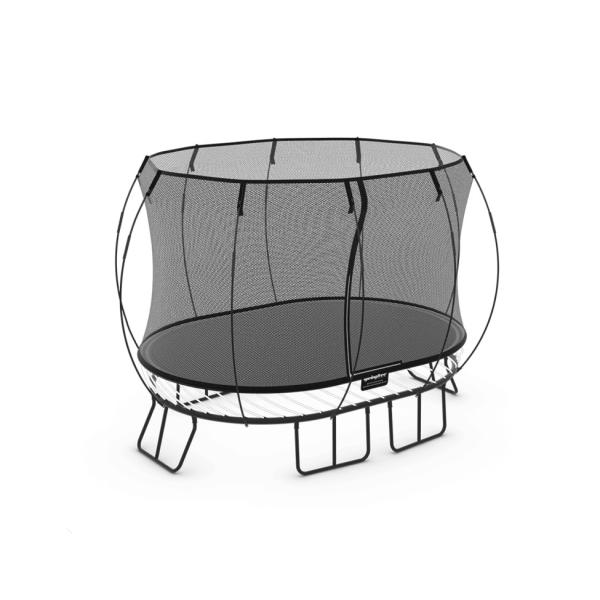 Springfree Trampoline® Medium Oval (O77) Trampolino con rete di protezione, 240 × 340 cm
