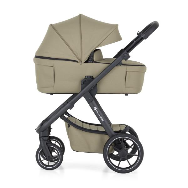 PETITE&MARS Kočárek kombinovaný ICON 2v1 Mossy Green LITE RWS + Core Pro i-Size Black Grey (obrázek 8)