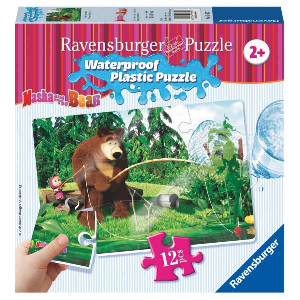 Ravensburger Máša a Medvěd 12 plast. dílků II