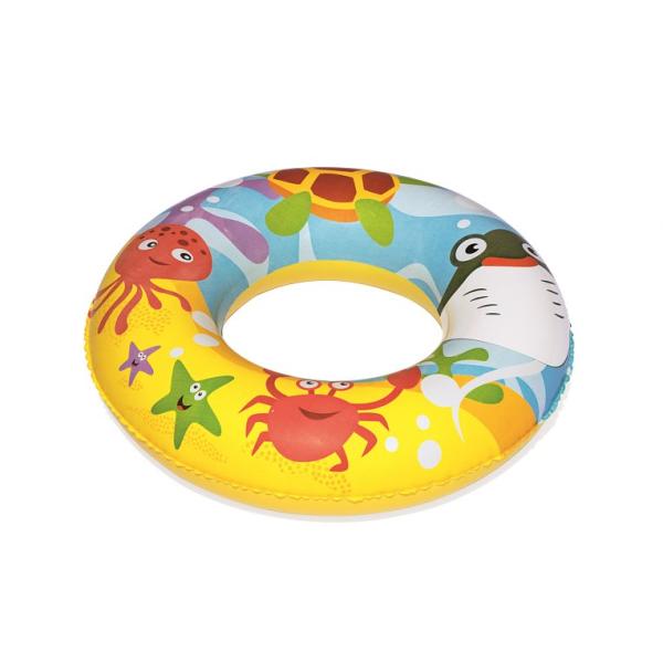 Bestway Nafukovací SET – bazén 112cm, plavecký kruh 51cm, míč 41x15cm