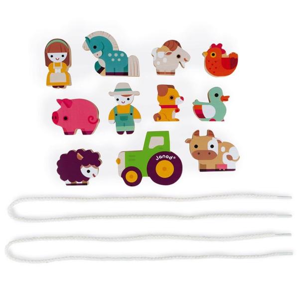 Janod Provlékačka Farma 11 ks